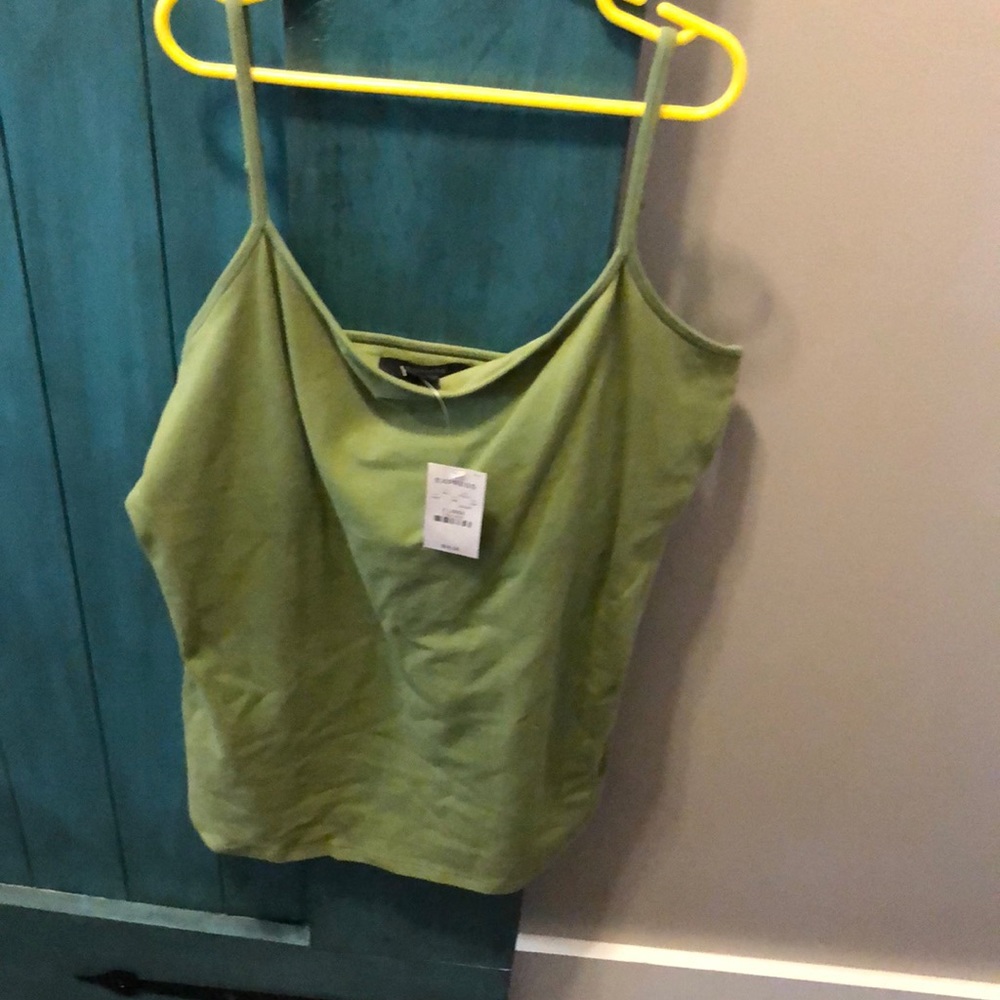 Lime green tank